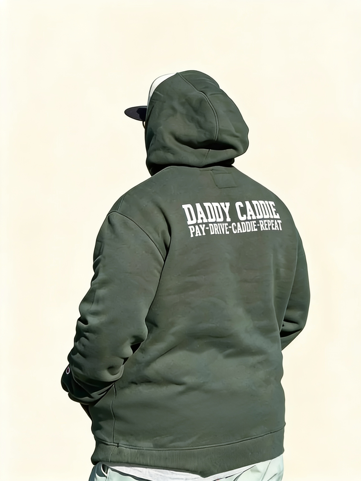 Daddie Caddie Green Sweatshirt